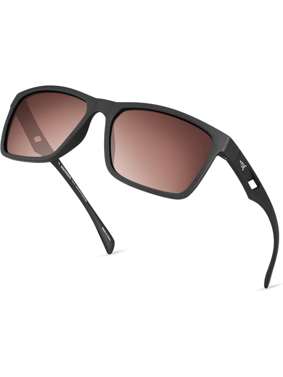 Polarized Sport Sunglasses Ideal for Driving Fishing Cycling Running, UV Protection- FlatRock