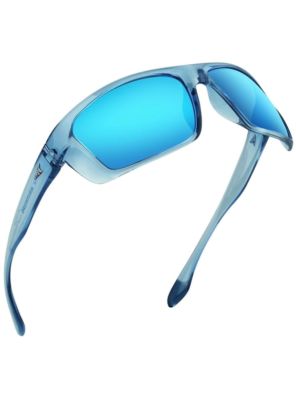 Polarized Sport Sunglasses Ideal for Driving Fishing Cycling and Running,UV Protection- Huzzah
