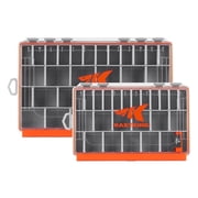 KastKing Waterproof Fishing Tackle Box,3600&3700 Tackle Trays,Tackle Box Organizer with Removable Dividers, Lure Box