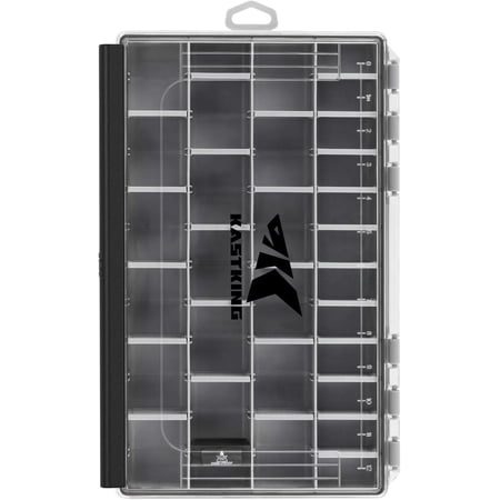 KastKing 3700 Tackle Box, Waterproof Fishing Organizer – Black – HyperSeal