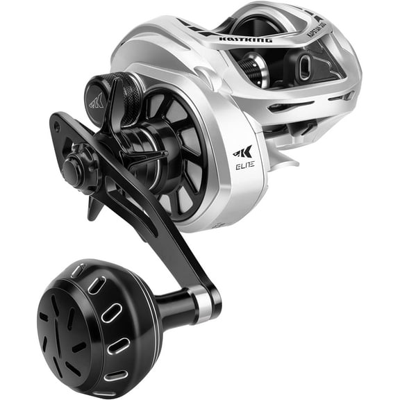 KastKing  Baitcasting Fishing Reel, Low Profile, Large Capacity Casting Reel, Graphite Frame, 35 lbs. Drag 5.4:1 Ratio, 6+1 -Kapstan Elite 300