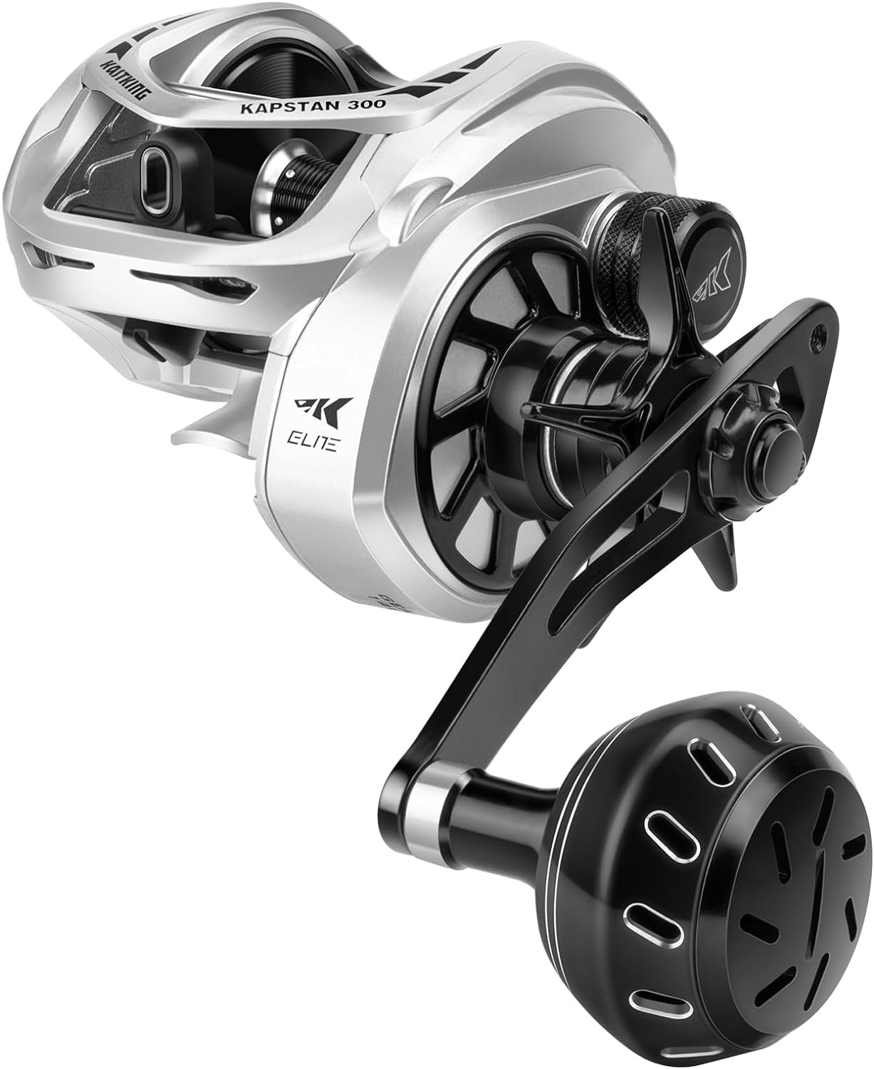 KastKing  Baitcasting Fishing Reel, Graphite Frame, 35 lbs. Drag 5.4:1 , 6+1 -Kapstan Elite 300