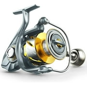 KastKing Kapstan Elite Saltwater Spinning Reel - IPX6 100% Waterproof – Up to 55LBs Max Drag Big Game Fishing Reel - CNC Aluminum Body - Power Handle, 6+1+1 Corrosion-Resistance Bearing System