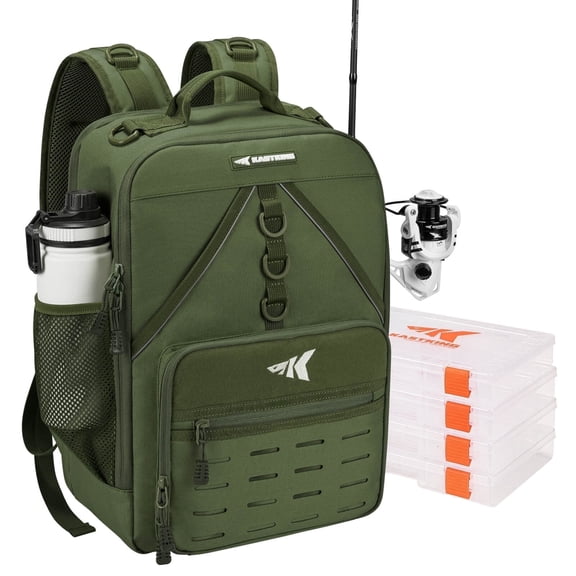 KastKing Fishing Tackle Daily Backpack,Fishing Bag Store Gear and Equipment-Karryall