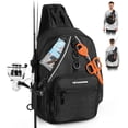 thumbnail image 1 of KastKing Karryall Sling Tackle Bag–Fishing Sling Pack,Fishing Backpack With Rod Holder,Gear Storage, 1 of 8