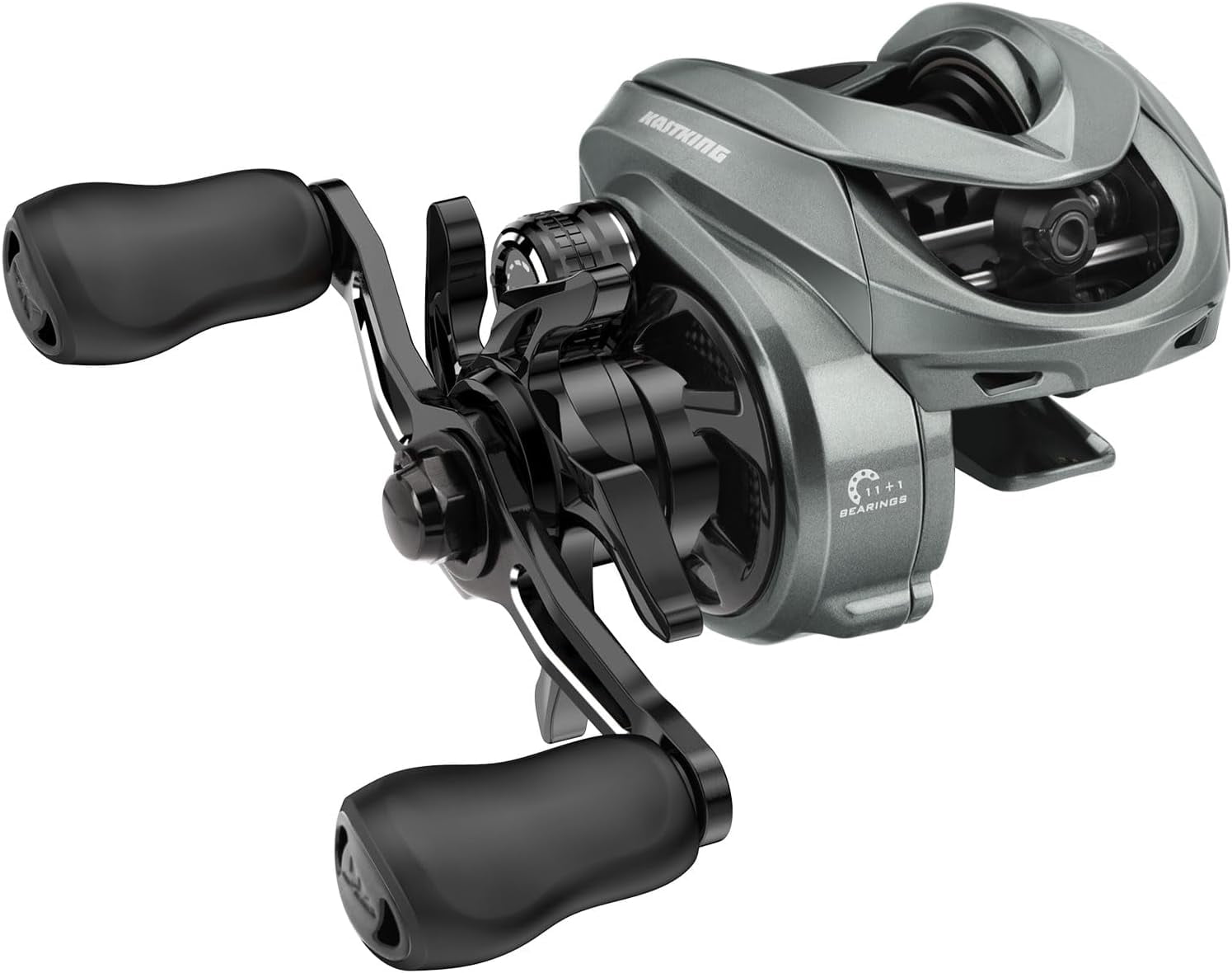 KastKing Baitcasting Fishing Reel, Finesse Baitcaster Lightest, 11+1,7.5:1 - Kestrel