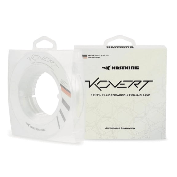 KastKing Kovert Fluorocarbon Fishing Line, 200 yards, Clear, 20lb. Test