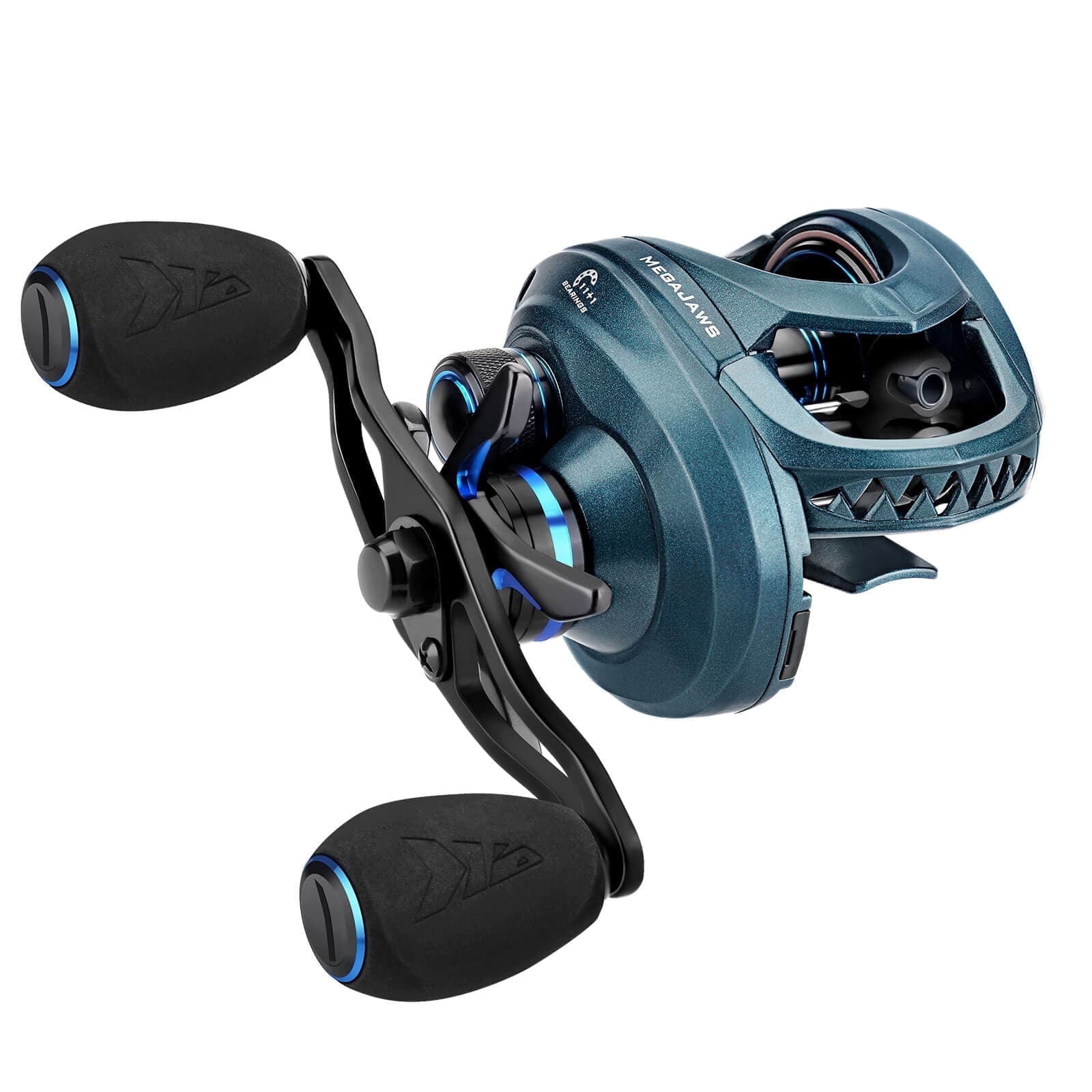 KastKing Baitcasting Fishing Reel,  6.7oz, 17.64 LBs 11+1 Shielded BB,6.5:1 Gear Ratios- MegaJaws