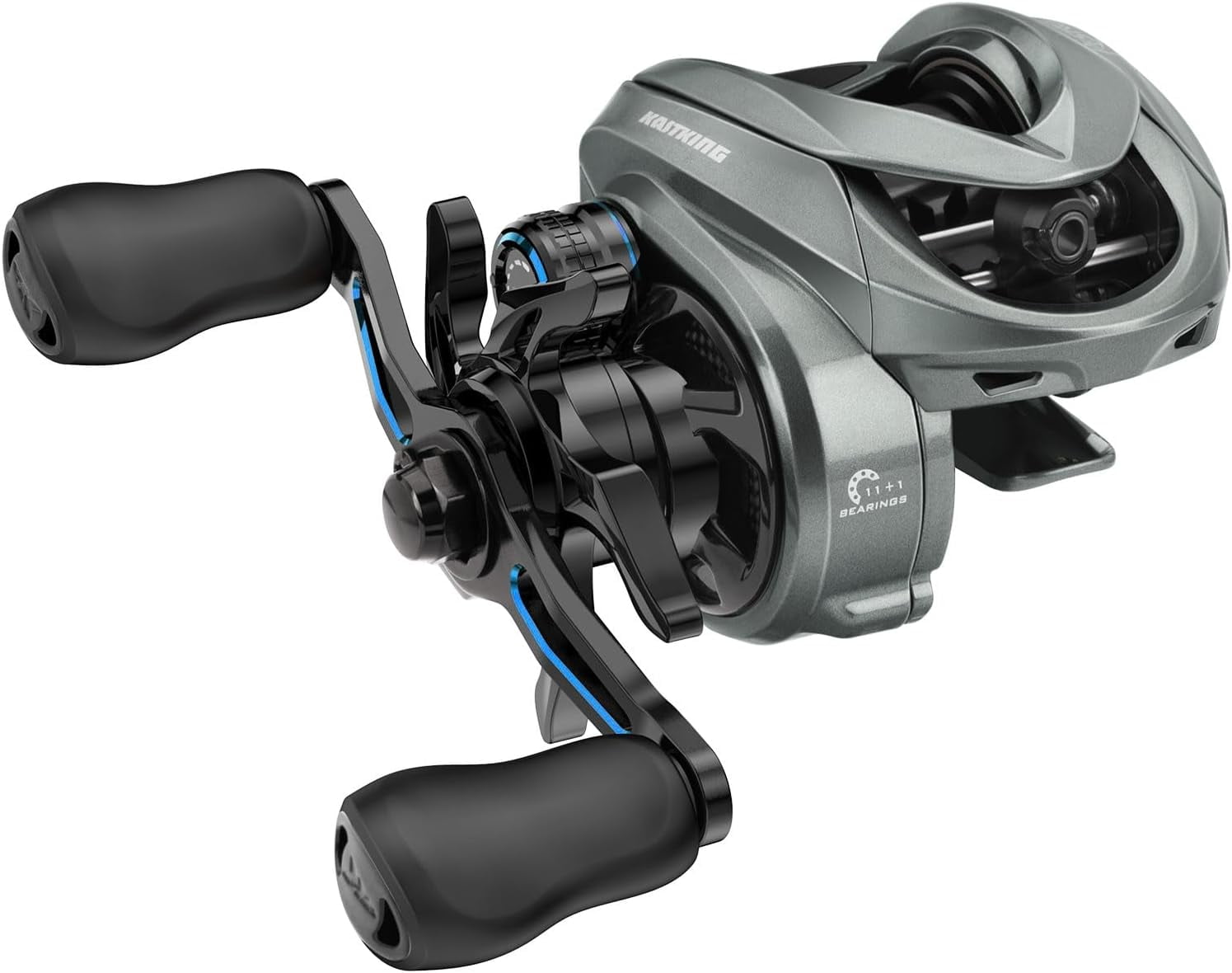 KastKing Baitcasting Fishing Reel, Finesse Baitcaster Lightest, 11+1,7.5:1 - Kestrel
