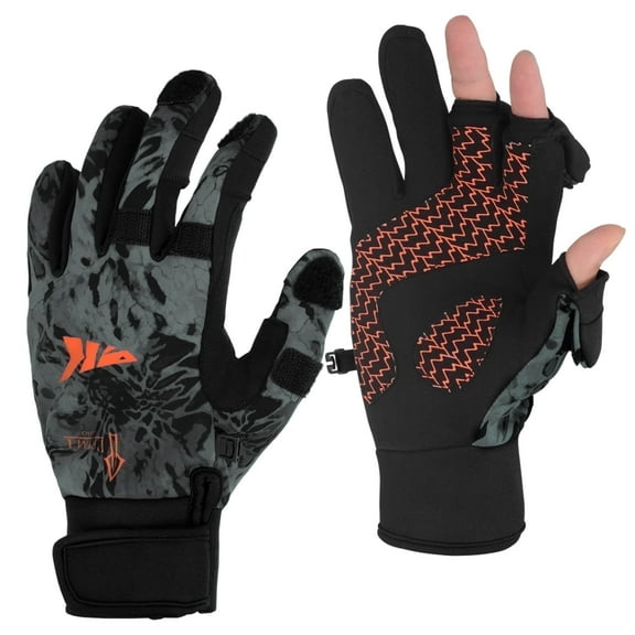KastKing Mountain Mist Winter Fishing Gloves for Men & Women