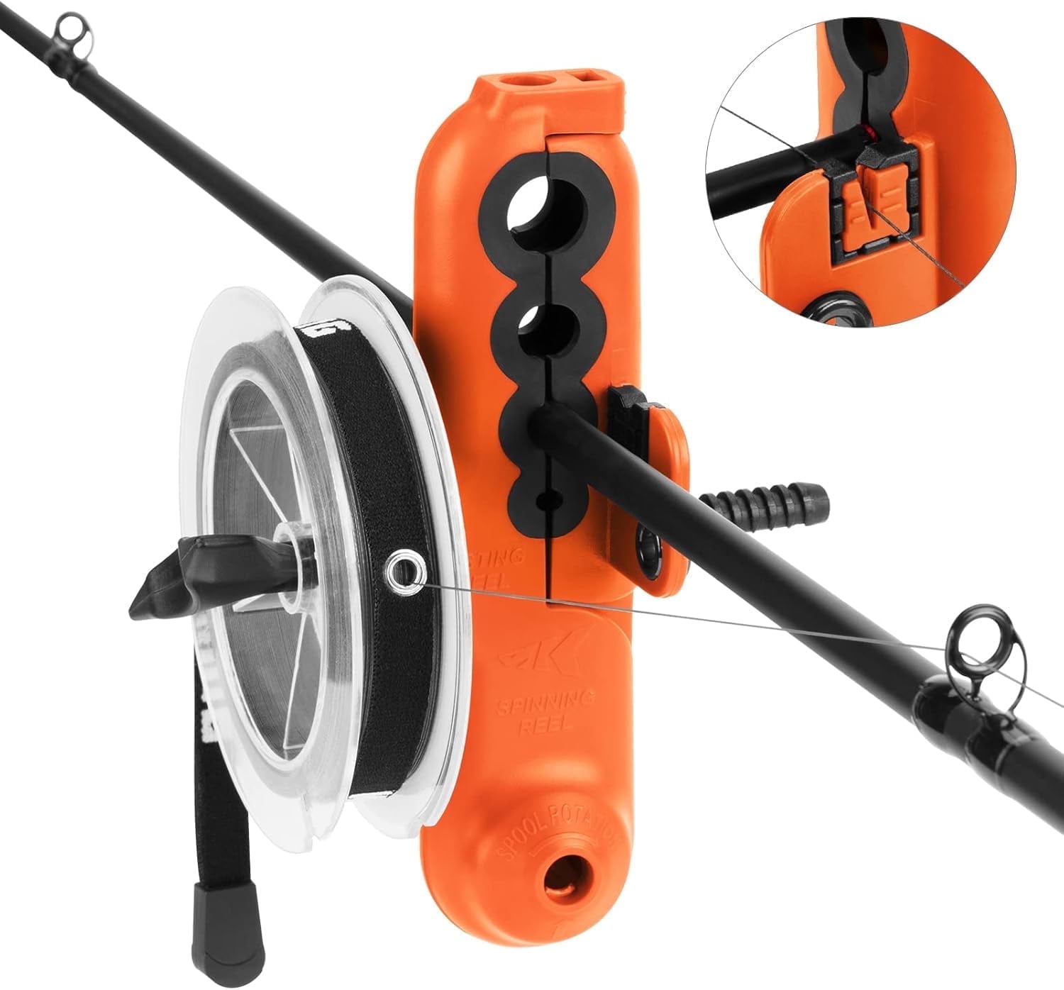 KastKing Patented Radius Line Spooler, Compact Fishing Line Spooling ...