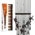 thumbnail image 1 of KastKing Patented Vertical Fishing Rod Holder, Wall Rack for 15 Rods V15, 1 of 17