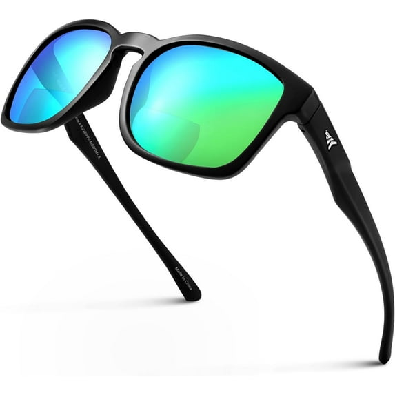 KastKing Pecos Bifocal Polarized Sunglasses, Bi-Focal x1.5 x2.0 x2.5 Magnifications, Sport Reader Sunglasses, UV Protection
