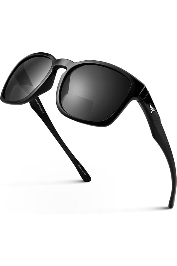 Pecos Bifocal Polarized Sunglasses, Bi-Focal x1.5 x2.0 x2.5 Magnifications, Sport Reader Sunglasses, UV Protection