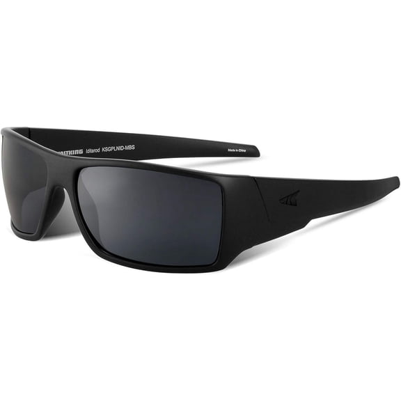 KastKing Polarized Sport Sunglasses for Men and Women, Ideal for Driving Fishing Cycling and Running, UV Protection-Iditarod