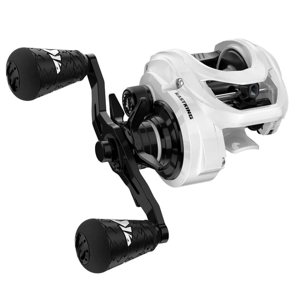 KastKing Right Baitcasting Fishing Reel – Lightweight, Glass Fiber Infused Nylon Frame-Lethal