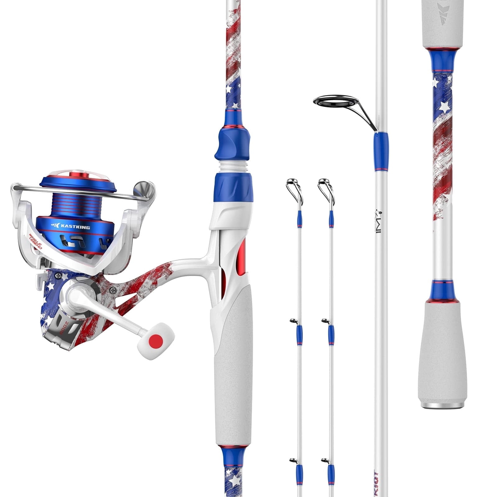 best kast king fishing pole KastKing SafeGuard Rod Holder for Garage, Wall or Ceiling Mounted Fishing Rod Rack Storage Organizer, Fishing Holder Holds 6 Rods or Combos in Less Than 18 Inches : Sports pcs rods transition the power smoothly throughout the fishing rod blank KastKing Freshwater & Saltwater Fishing