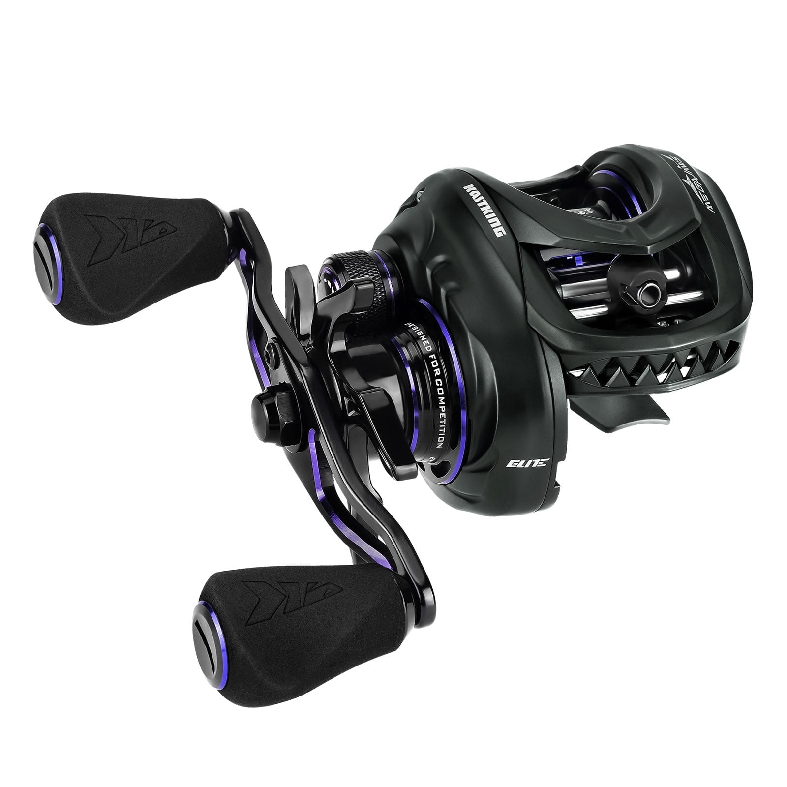 13 fishing inline reels Black Betty BB2015 Ice Fishing Reel Nichols Lures Shop Model:DTR-C-581XXH Six Pin Centrifugal Brake handed operation