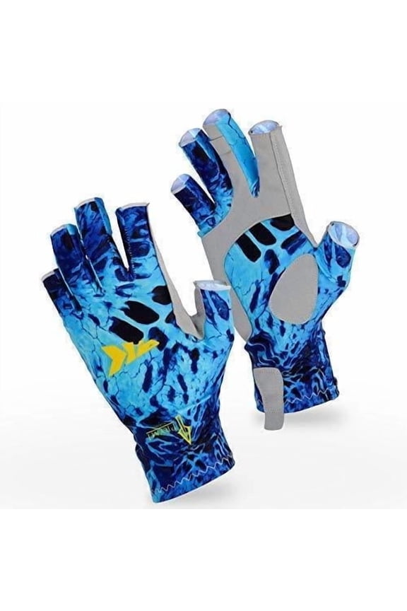 Sol Armis Sun Gloves UPF50+ Fishing Gloves UV Protection Gloves Men Women for Outdoor, Kayaking, Rowing