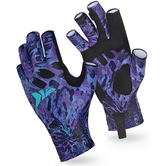 KastKing Sol Armis Sun Gloves UPF50+ Fishing Gloves UV Protection, Sun Protection for Outdoor, Kayaking, Rowing