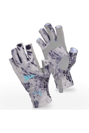Sol Armis UPF 50+ Sun Gloves, UV Fishing Gloves