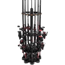 KastKing V16 Fishing Rod Rack, Fishing Pole Rack ,Standard-Without Rotating Base, Holds 16 Rods