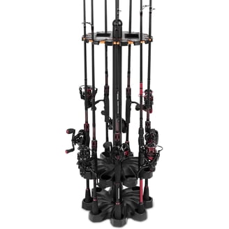 berkley fishing combo 5 rod rack black Storage Racks Spider King Rod Spider Rod