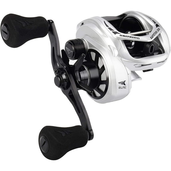 KastKing -Baitcasting Fishing Reel, Low Profile, Large Capacity Casting Reel, Graphite Frame, 35 lbs. Drag 5.4:1 -Kapstan Elite 300