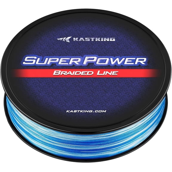 KastKing SuperPower Braided Fishing Line - Abrasion Resistant Braided Lines – Incredible Superline – Zero Stretch – Smaller Diameter – A Must-Have!