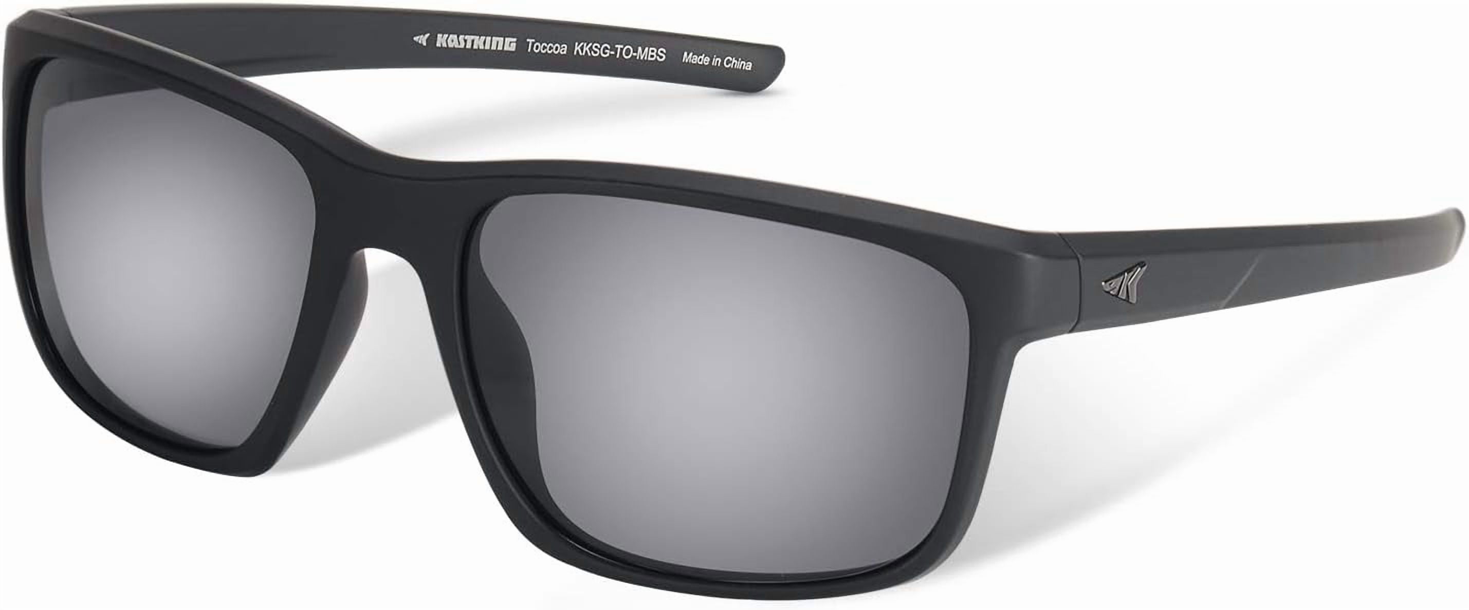 KastKing Toccoa Polarized Sport Sunglasses for Men and Women,Ideal for Driving Fishing Cycling and Running,UV Protection