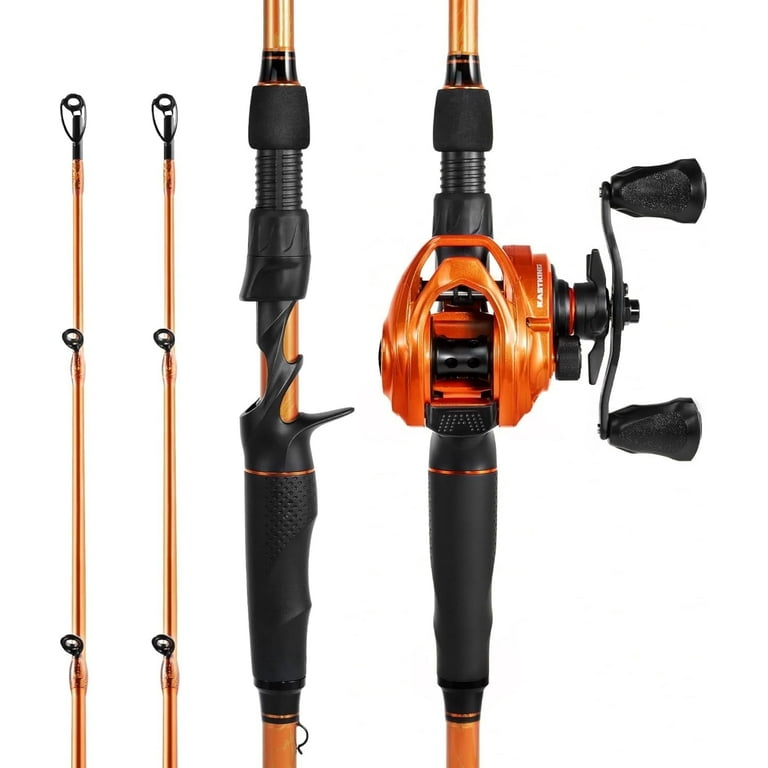 baitcaster or spinning rod Abu Garcia Max X EZ Cast Baitcast Combo featuring 35% more graphite than Ugly Stik GX2 for a lighter weight rod Spinning vs Casting Rod: What's