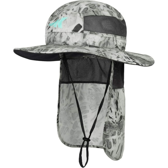KastKing UPF 50 Boonie Hat Fishing Hat with Removable Neck Flap Sun Hats for Men
