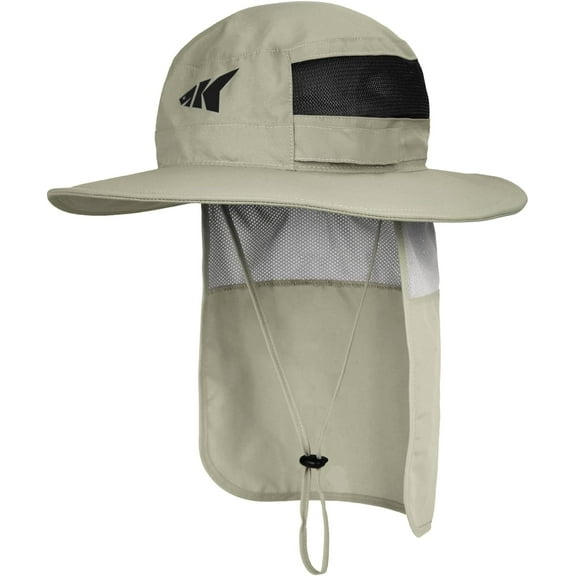 KastKing UPF 50 Boonie Hat Fishing Hat with Removable Neck Flap Sun Hats for Men