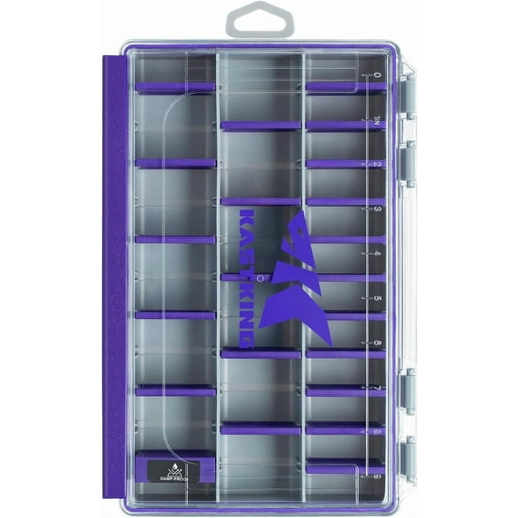 KastKing Waterproof Tackle Box ,3600 Tackle Trays, Fishing Tackle Box Organizer with Removable Dividers-HyperSeal