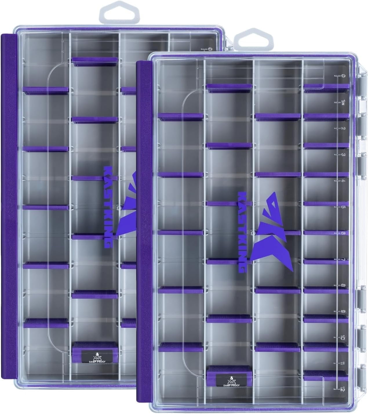KastKing 3700 Tackle Box, Waterproof Fishing Organizer Purple HyperSeal KastKing 3700 Tackle Box, Waterproof Fishing Organizer Purple HyperSeal