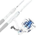 thumbnail image 1 of KastKing White Spinning Fishing Rod and Reel Combo, Spin-6'0" Light-500 Reel,IM6 Graphite 2Pc Blanks-Centron Lite, 1 of 10