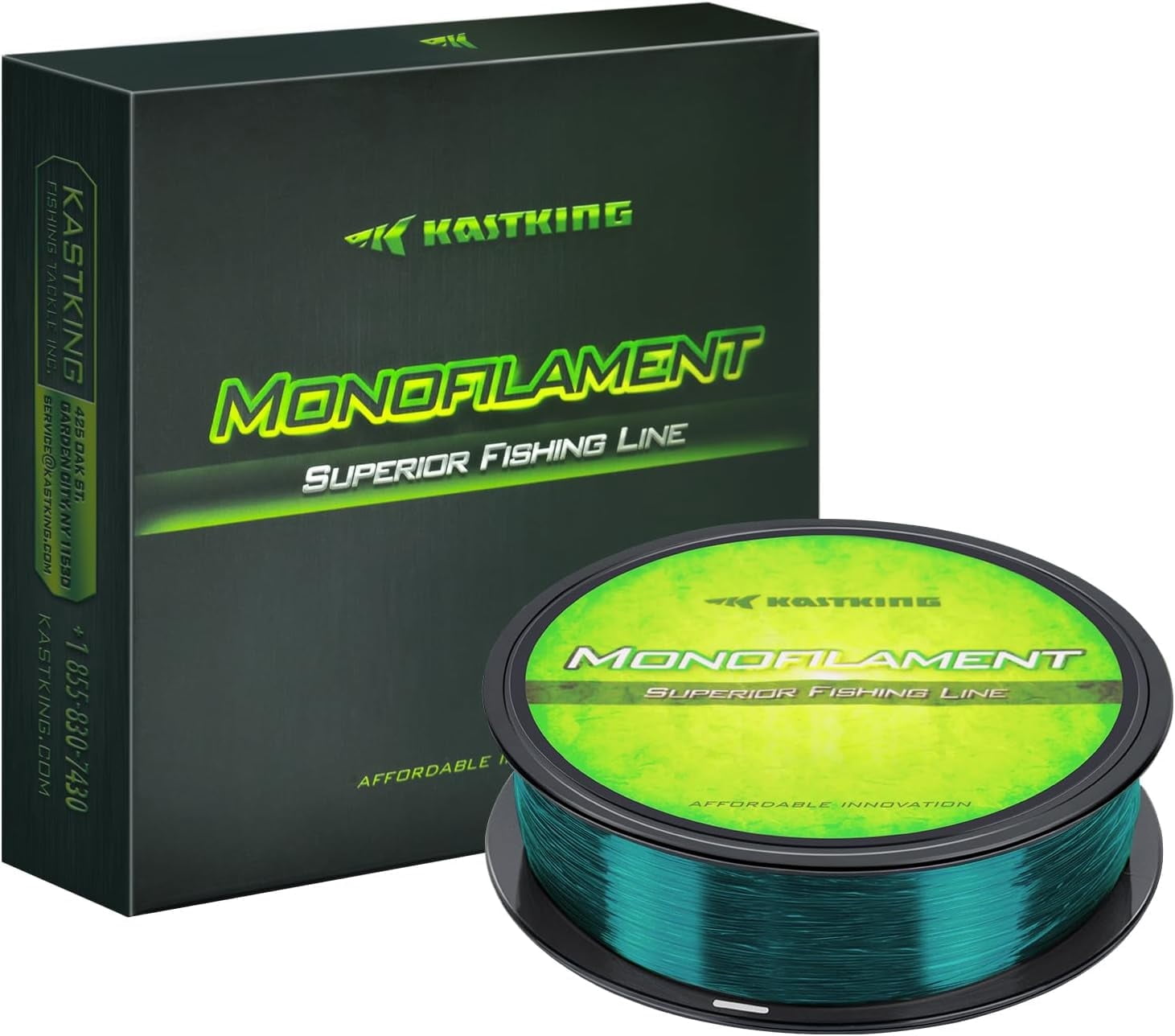 KastKing Premium Monofilament Fishing Line - Abrasion Resistant Mono Line Nylon Material Fishing Line-300YDS