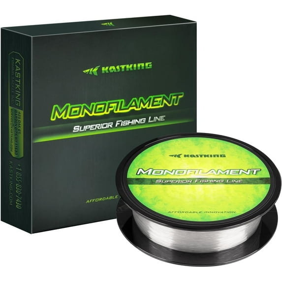 KastKing Premium Monofilament Fishing Line - Abrasion Resistant Mono Line Nylon Material Fishing Line-300YDS