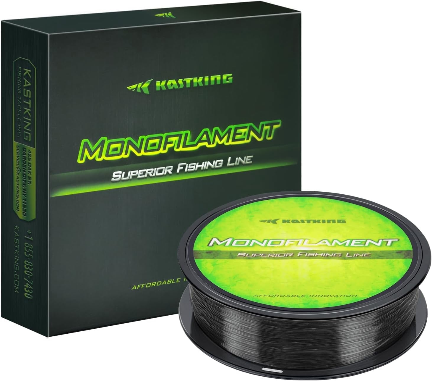 KastKing Premium Monofilament Fishing Line - Abrasion Resistant Mono Line Nylon Material Fishing Line-300YDS
