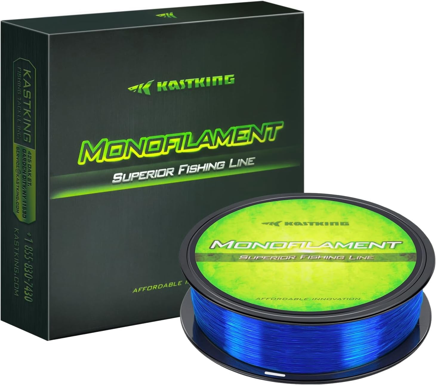 KastKing Premium Monofilament Fishing Line - Abrasion Resistant Mono Line Nylon Material Fishing Line-300YDS