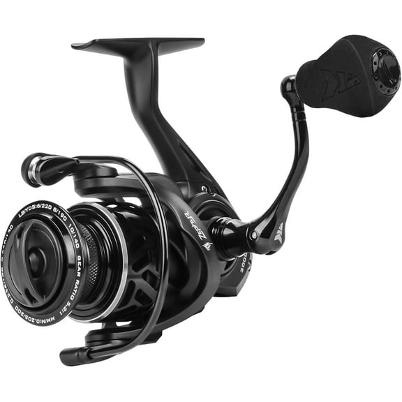 KastKing 1000 Spinning Reel Graphite Frame 5.2:1 Gear Ratio 7+1 Ball Bearings Fresh and Saltwater-Zephyr