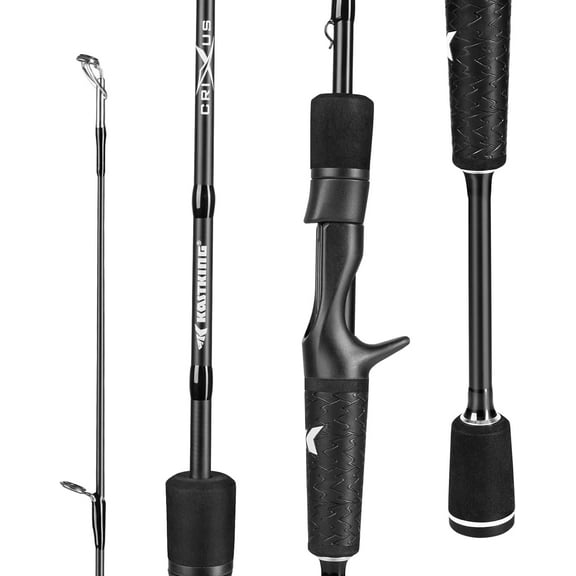 KastKing Fishing Rods,IM6 Graphite Spinning & Casting Rod Stainless Steel Guides- Crixus