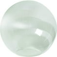 thumbnail image 1 of KastLite 16" Clear Prismatic Acrylic Lamp Post Globe | Prismatic Textured with 5.25" Neckless Opening | Manufactured by Crown Plastics, 1 of 6