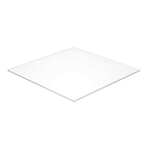 KastLite 5" x 7" Clear Acrylic Sheet | .080" Thick | OPTIX Lightweight Plexiglass | For Craft Projects, Signage, DIY Projects & More