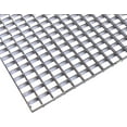thumbnail image 1 of KastLite Egg Crate Panel 3-Pack in Chrome | Polystyrene | Nominal 2' x 2' with 1/2" x 1/2" x 3/8" Cell Size | Manufactured by American Louver, 1 of 8