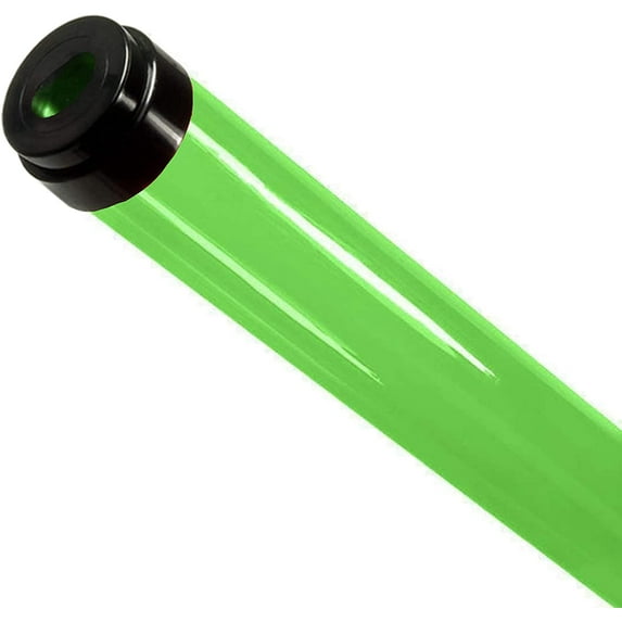 KastLite T5 Fluorescent 48" Safety Sleeves | Green | Fits T5 Lamps Only | 3/4” Diameter | 6 Pack