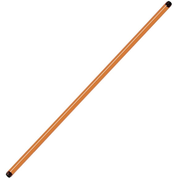 KastLite T8 Fluorescent 48" Safety Sleeves | Amber | Fits T8 Lamps Only | 1 1/4" Diameter | 6 Pack