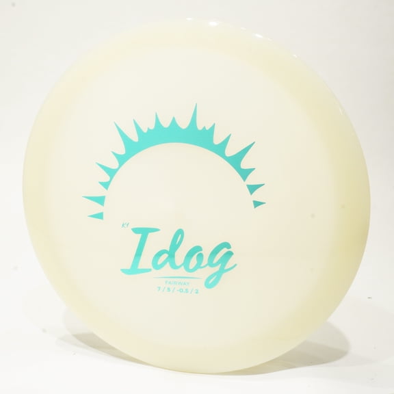 Kastaplast Glow K1 Idog Disc Golf Fairway Driver, Pick Color/Weight [Stamp & Exact Color May Vary]