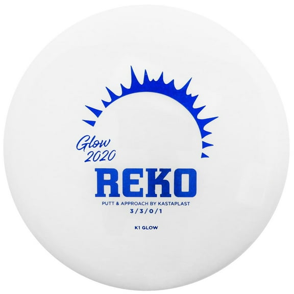 Kastaplast Glow K1 Reko Putter Golf Disc [Colors may vary]