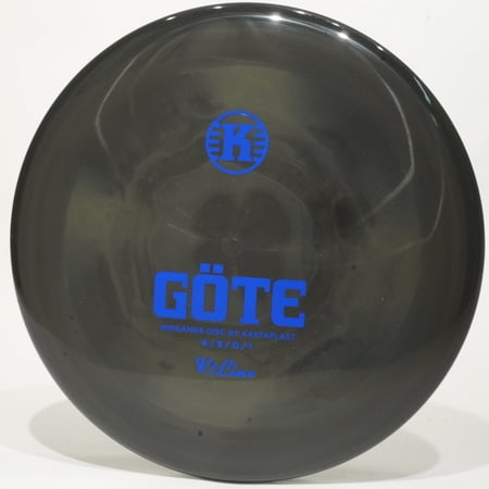 Kastaplast K1 Gote Disc Golf Midrange Disc, Pick Color/Weight [Stamp & Exact Color May Vary] Black 177-179 grams